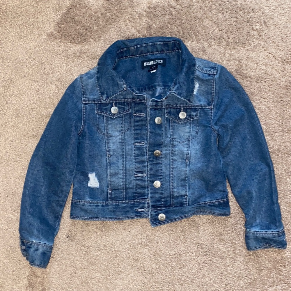 Girls Jean Jacket Size 8